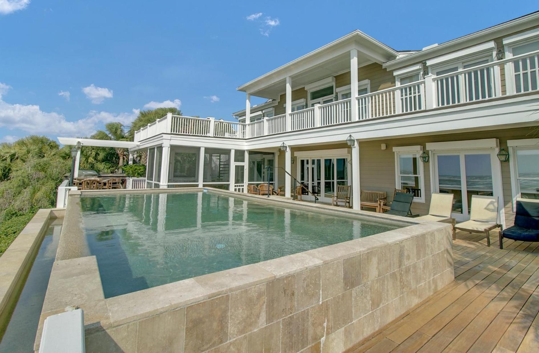 114 Ocean Boulevard By Avantstay Beachfront Putting Green Volleyball Court Infinity Pool Sullivans Island Exterior foto